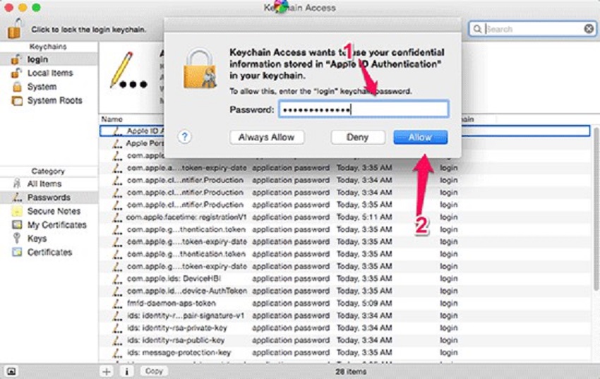 Cách xem mật khẩu wifi đã lưu trên macbook